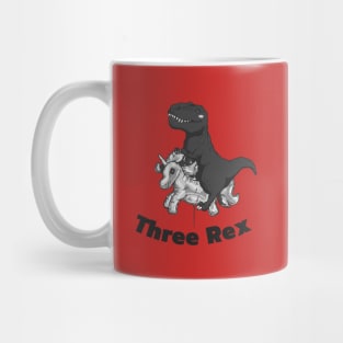 ThreeRex 3rd Birthday shirt Mug